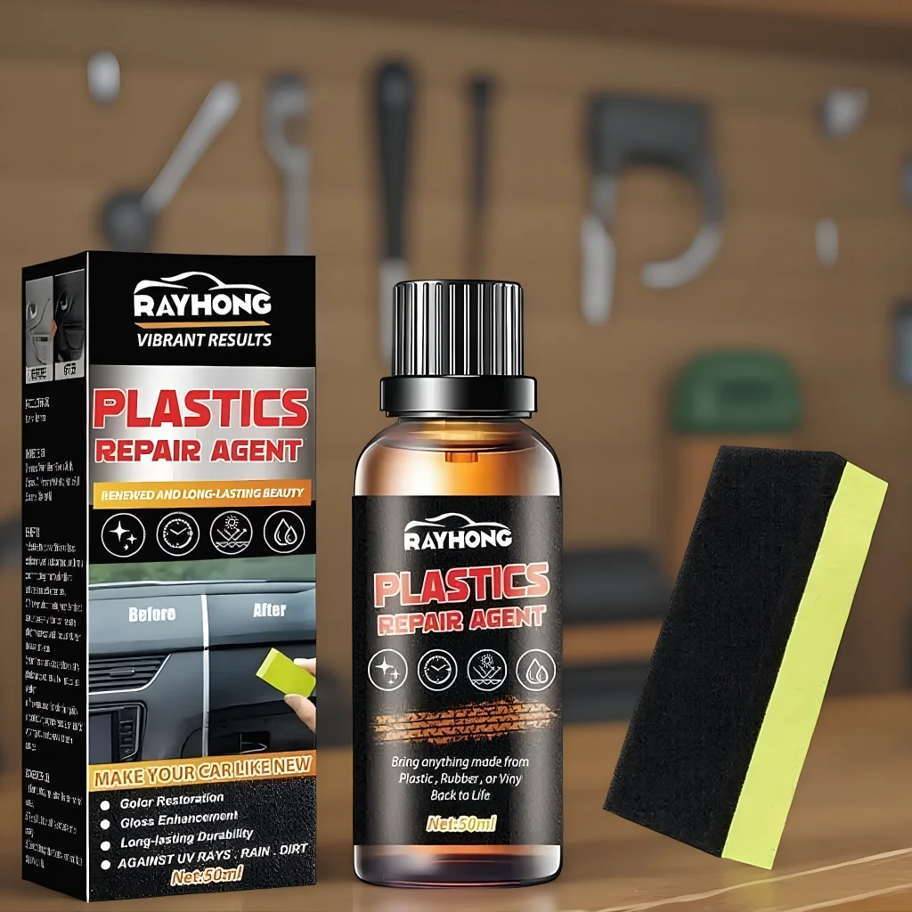 

50 мл средство для восстановления автомобильного пластика — средство для восстановления блеска мотоцикла для восстановления пластика