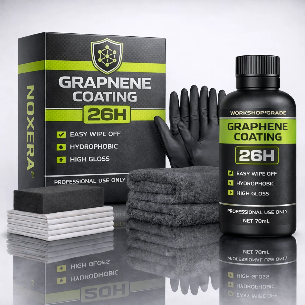 Graphene Ceramic Coating 26H –with Self Healing and UV Track Technology Car Detailing Professionals 10+ Years of Protection