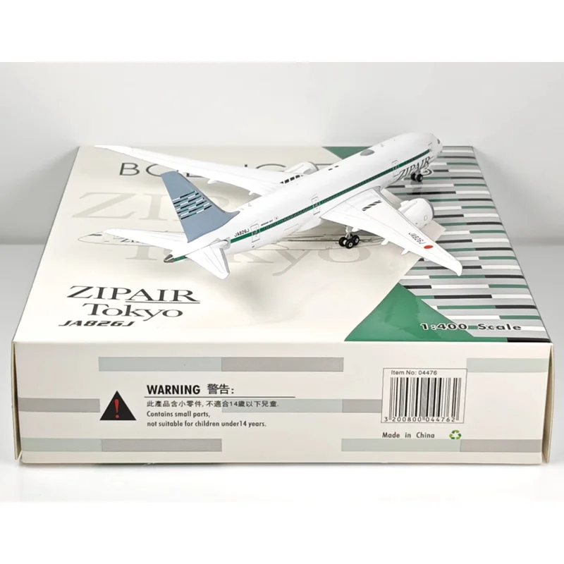Phoenix Diecast 1/400 Scale 04476 Japanese ZIPAir B787-8 JA826J Alloy Aircraft Model Collection Toy