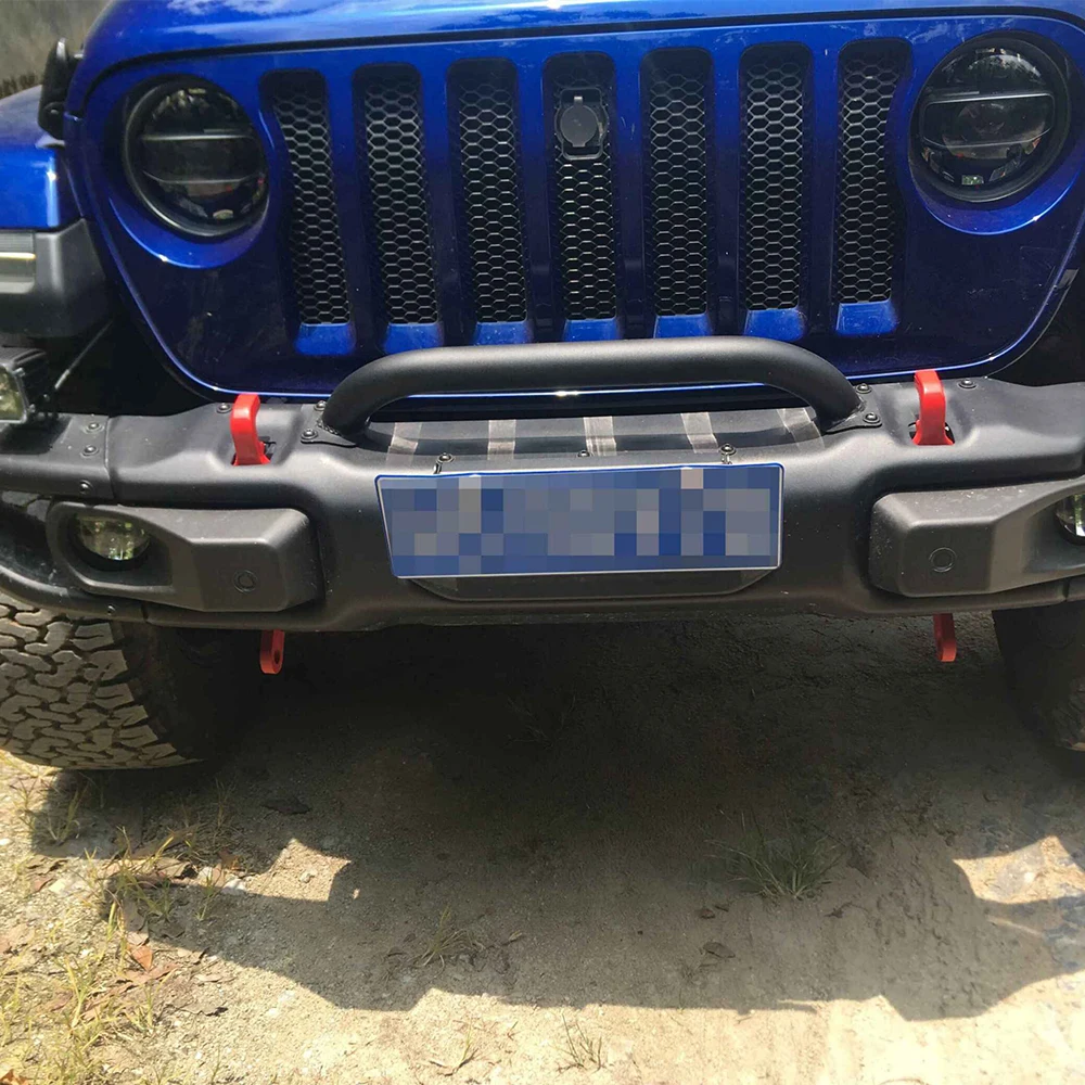 1 Stuk Staal 10e Verjaardag Voorbumper Stier Bar Voor Jeep Wrangler Jl 2018 + JL1049-2