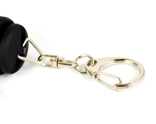 Portable Rechargeable USB Flashlight LED Lamp Waterproof Keychain Keyring Torch Mini Camping Light