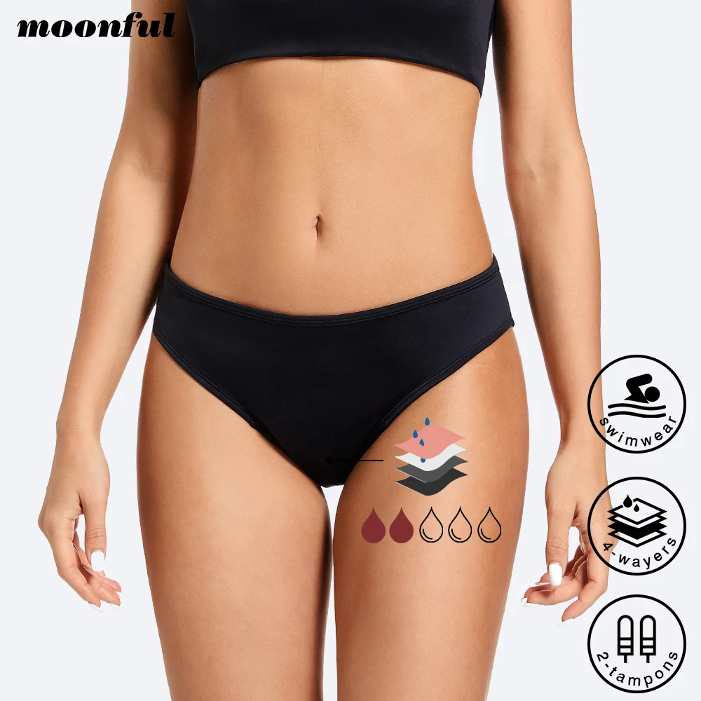 

Wholesale Menstrual Swimsuit Girl Period Swimwear Beach Menstrual Bikini Woman Teen Waterproof Menstrual Panties Swimming Bottom