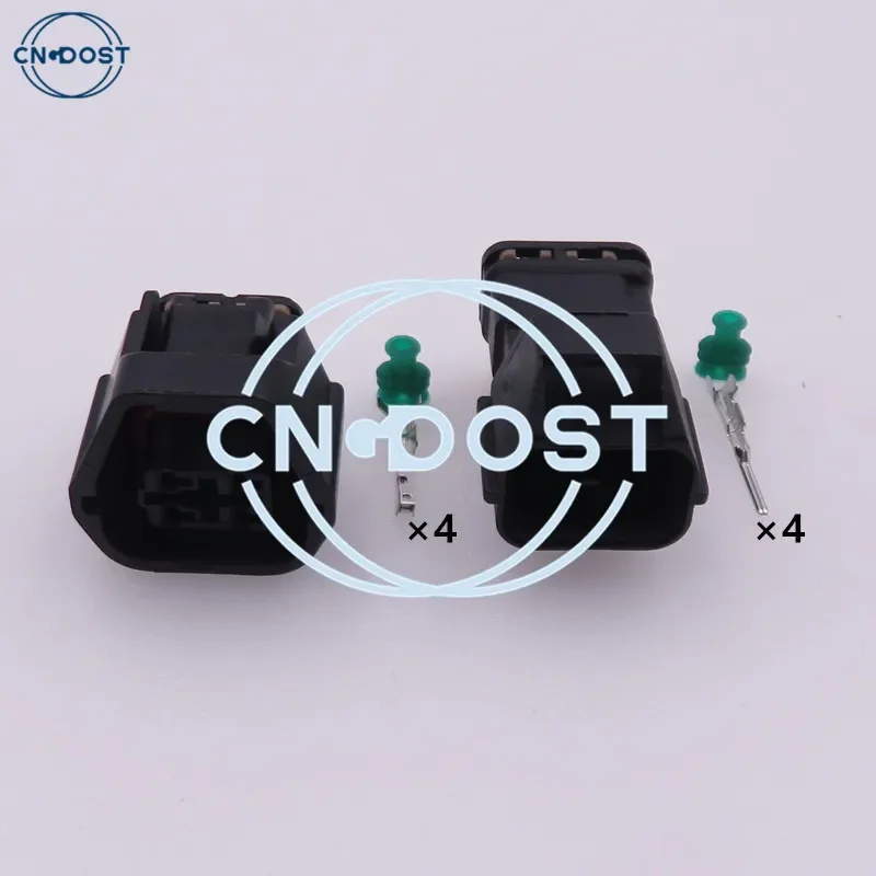 1 Set 4 Pin MG641238-5 Socket Car Waterproof Plug AC Assembly Housing 0509 Series Lamp Light Connector For Chevrolet Cruze