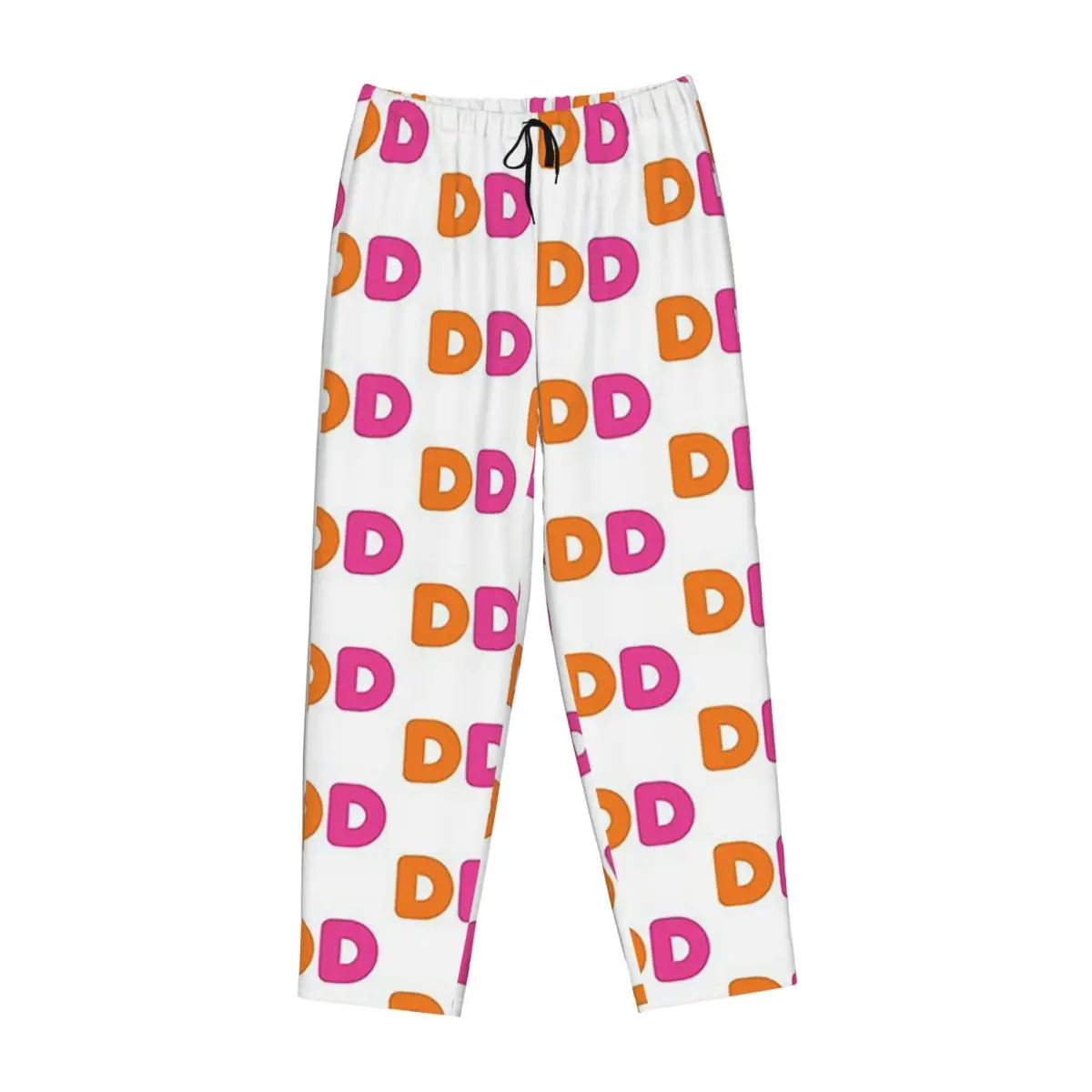 

Custom I Love Dunkin Donuts Women Pajama Pants Lounge Sleep Sleepwear Bottoms with Pockets
