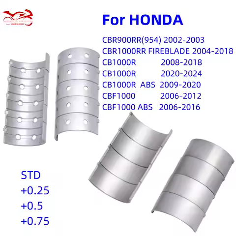 36.5/34mm Connecting Rod Crankshaft Bearing For HONDA CBR900/1000 CBR900RR 954 CBR1000RR FIREBLADE CB1000 CB1000R CBF1000 ABS
