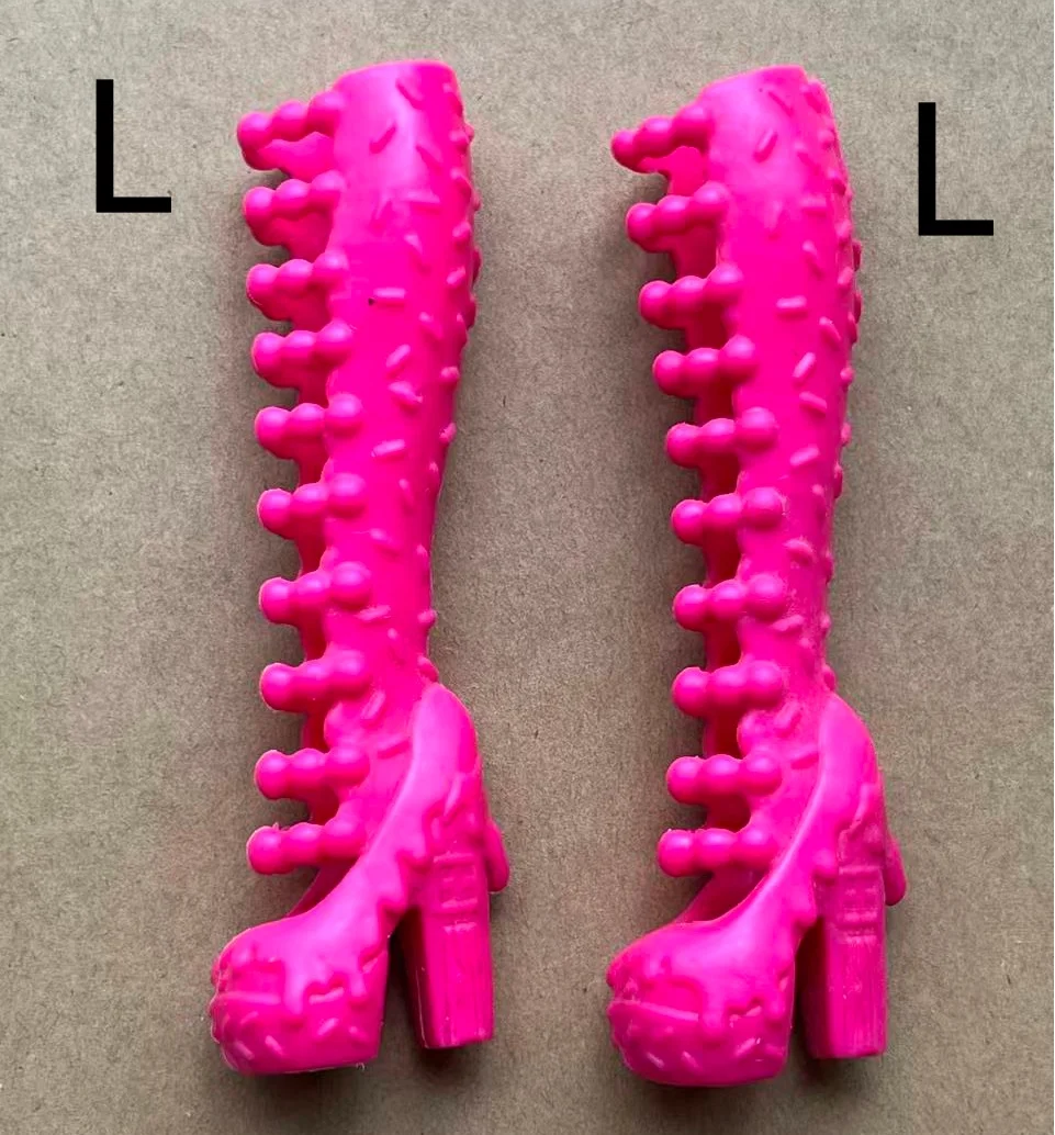 1/6 Monster Doll Shoes One Size Original Doll Parts Green Red Blue Purple Black White Doll Sandals Boots DIY Doll Accessories - view 6