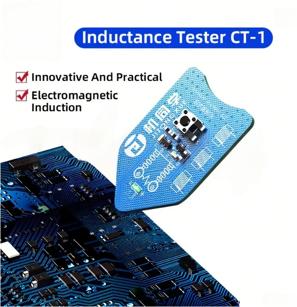 

Тестер катушек материнской платы, детектор индуктора, инструмент для ремонта ПК, электромагнитная индукция, проверка быстрой неисправности