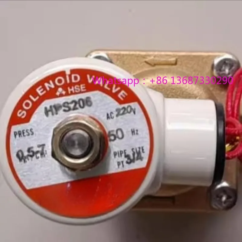 Hyoshin Solenoid Valve HPS206 AC220V 50HZ PT3/4