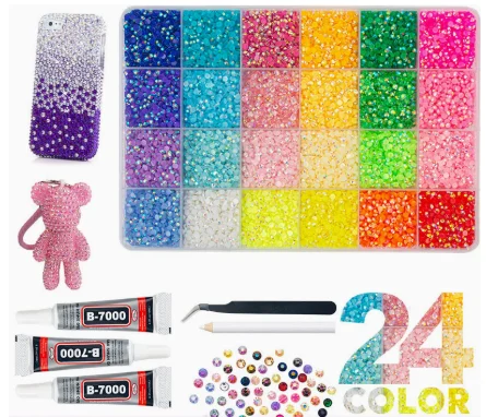 Jelly Color Flatback Resin Rhinestones 24 40 Colors DIY Craft Nail Art Gems Bulk Wholesale Hot Selling
