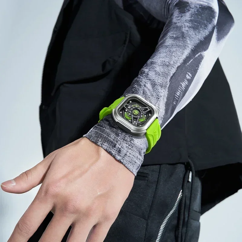 2024 نظيفة 3285 ساعة يد تعمل بالحركة GMT التلقائي الميكانيكية الرجال ساعة مقاومة للماء 3285 MovementLuxury ساعة اليد مصنع نظيف 40 مللي متر 3