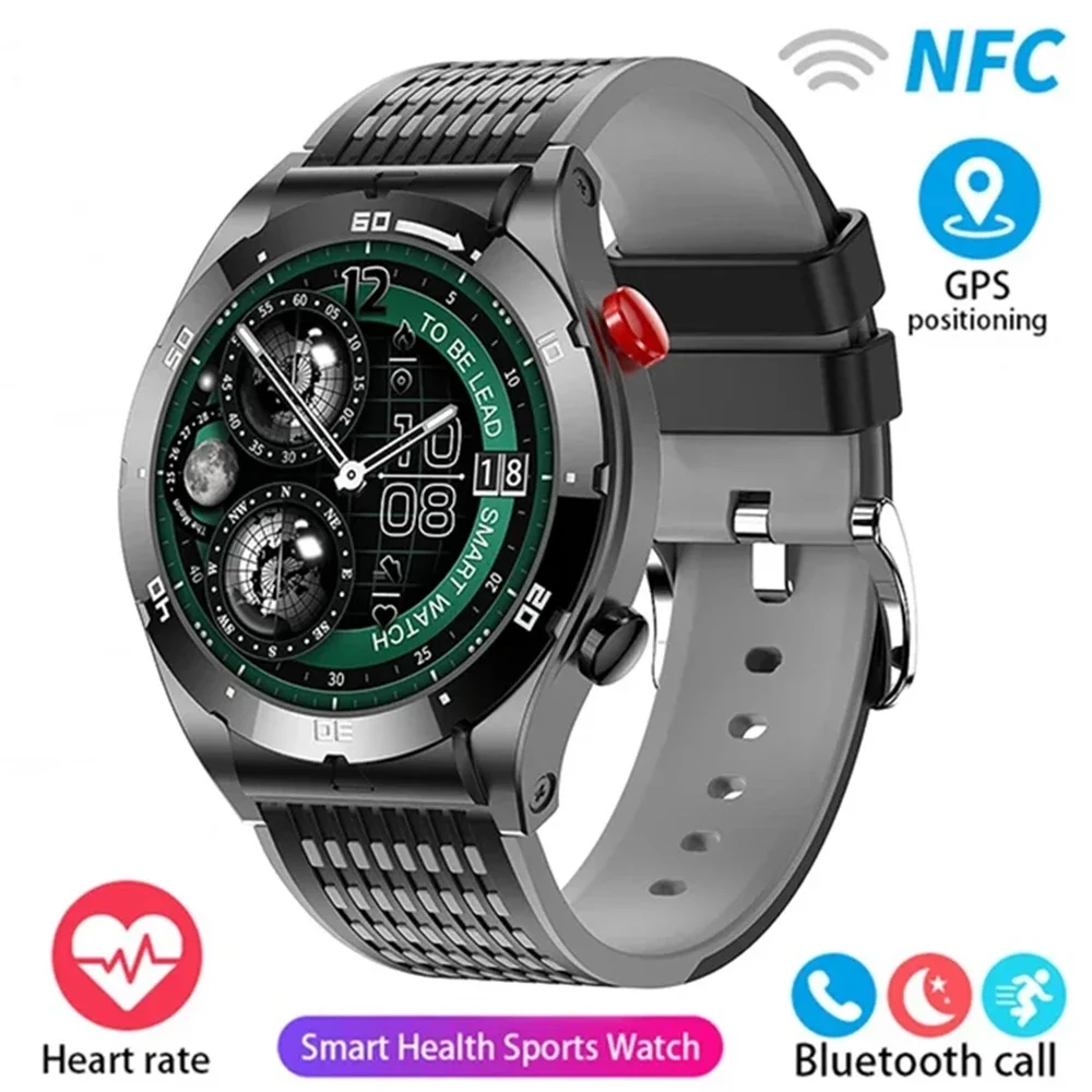 

2024 New Men's Outdoor Sports Smart Watch - Bluetooth Call, SOS Emergency, Sports Waterproof, Compatible with for IOS Android