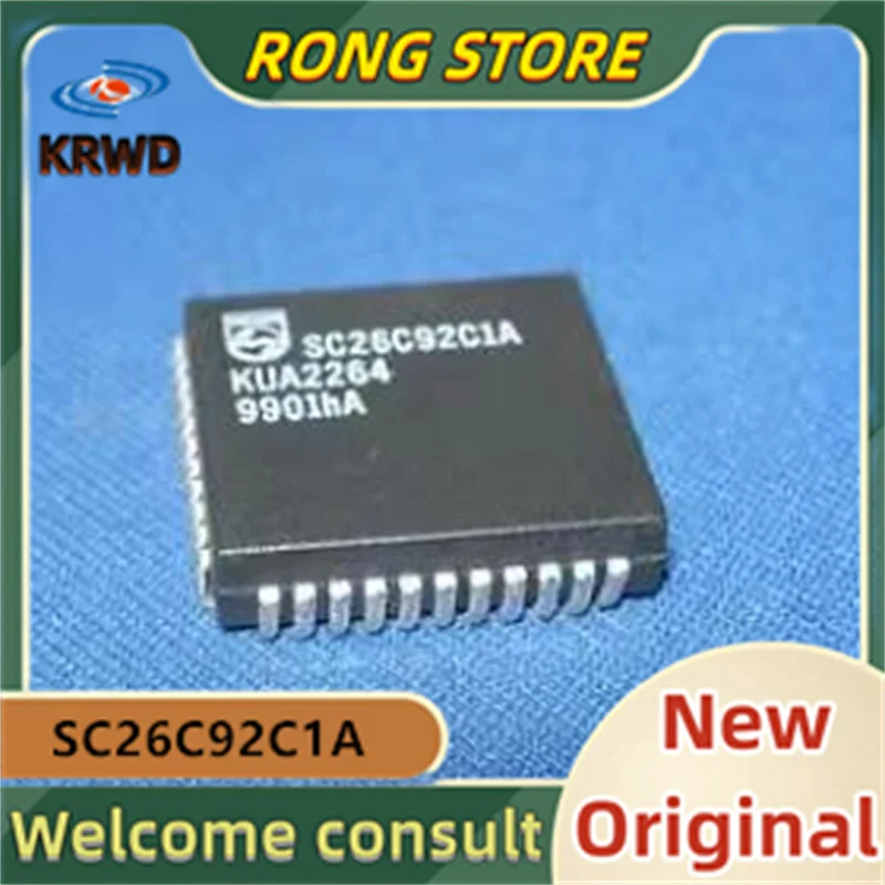 Новые оригинальные SC26C92C1A SC26C92 PLCC44, 2 шт.