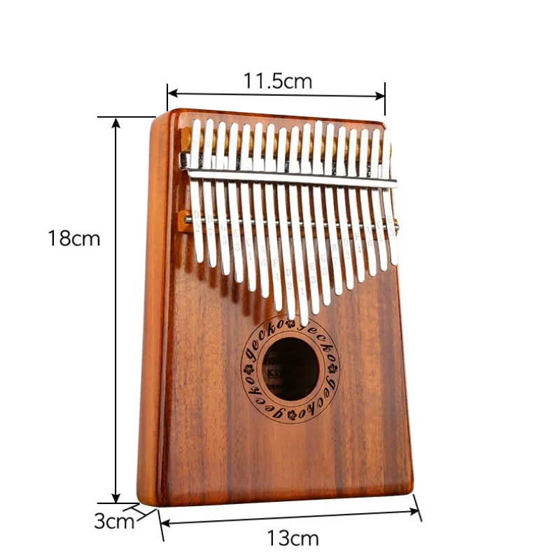 17 Key Mini Hout Kalimba Muziek Cadeau Kinderen Toetsenbord Muziekinstrument Draagbare Duim Piano Tastiera Musicale Muziekinstrument