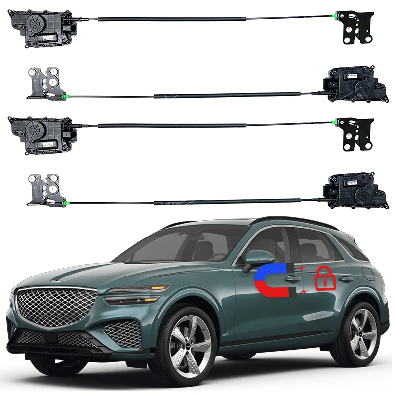 For Genesis GV70 electric suction door original car mechanical lock modified automatic lock auto Front door Soft Close tool