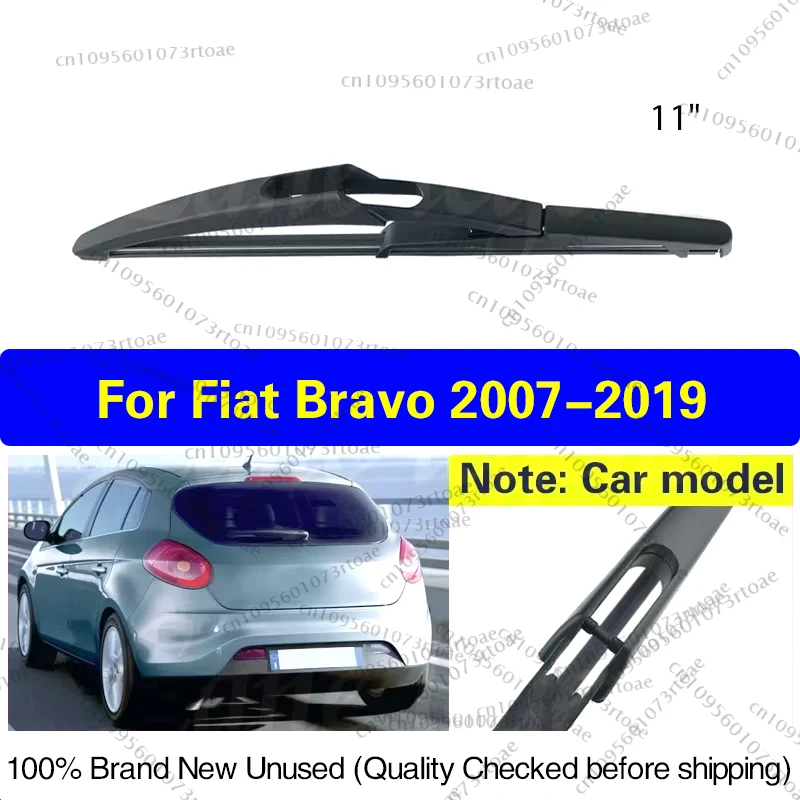 

Car Wiper 11" Rear Wiper Blade For Fiat Bravo 2007 - 2019 Windshield Windscreen Clean Tailgate Window Car Rain Brush