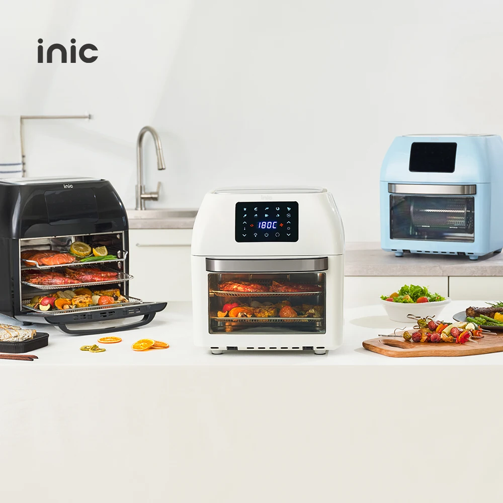 مقلاة هوائية من الفولاذ المقاوم للصدأ بالكامل بسعة كبيرة من إنيك AO-16L #2