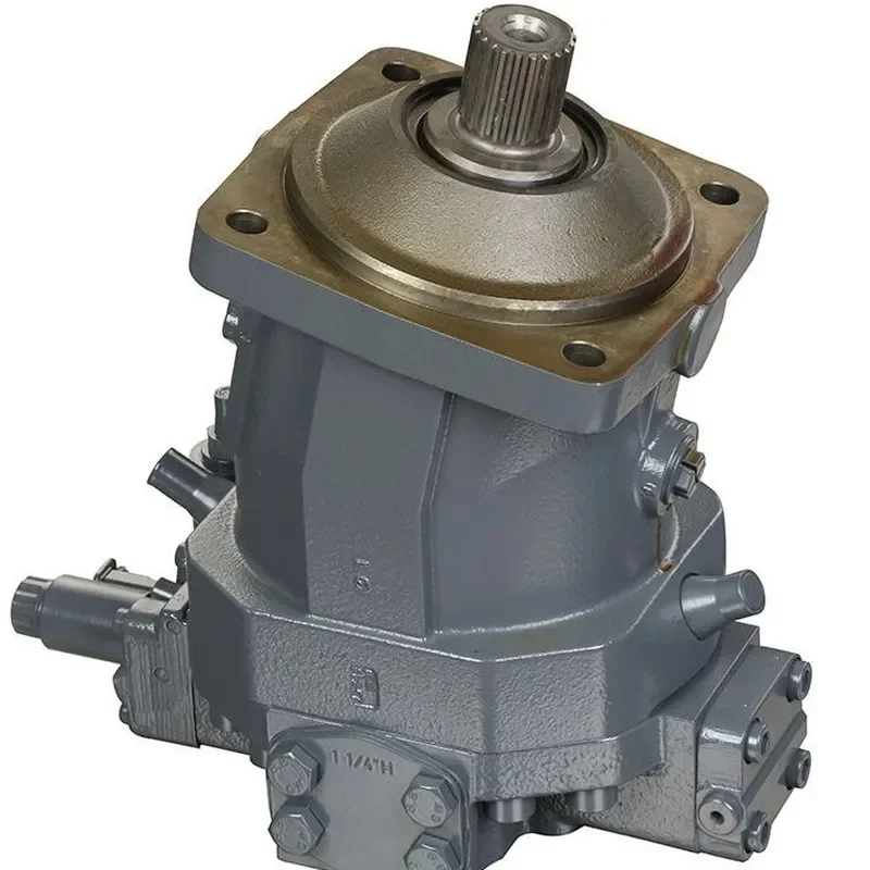 A17FO045 Bent Axis Piston Pump 45cc 350 Bar 2650 RPM Spline Shaft for Truck PTO Hydraulic