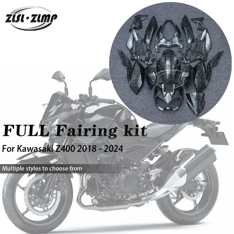 

Motorcycle full Fairing Body Kit fit for KAWASAKI Z400 Z 400 z400 2018 2019 2020 2021 2022 2023 2024 bodywork fairings kits