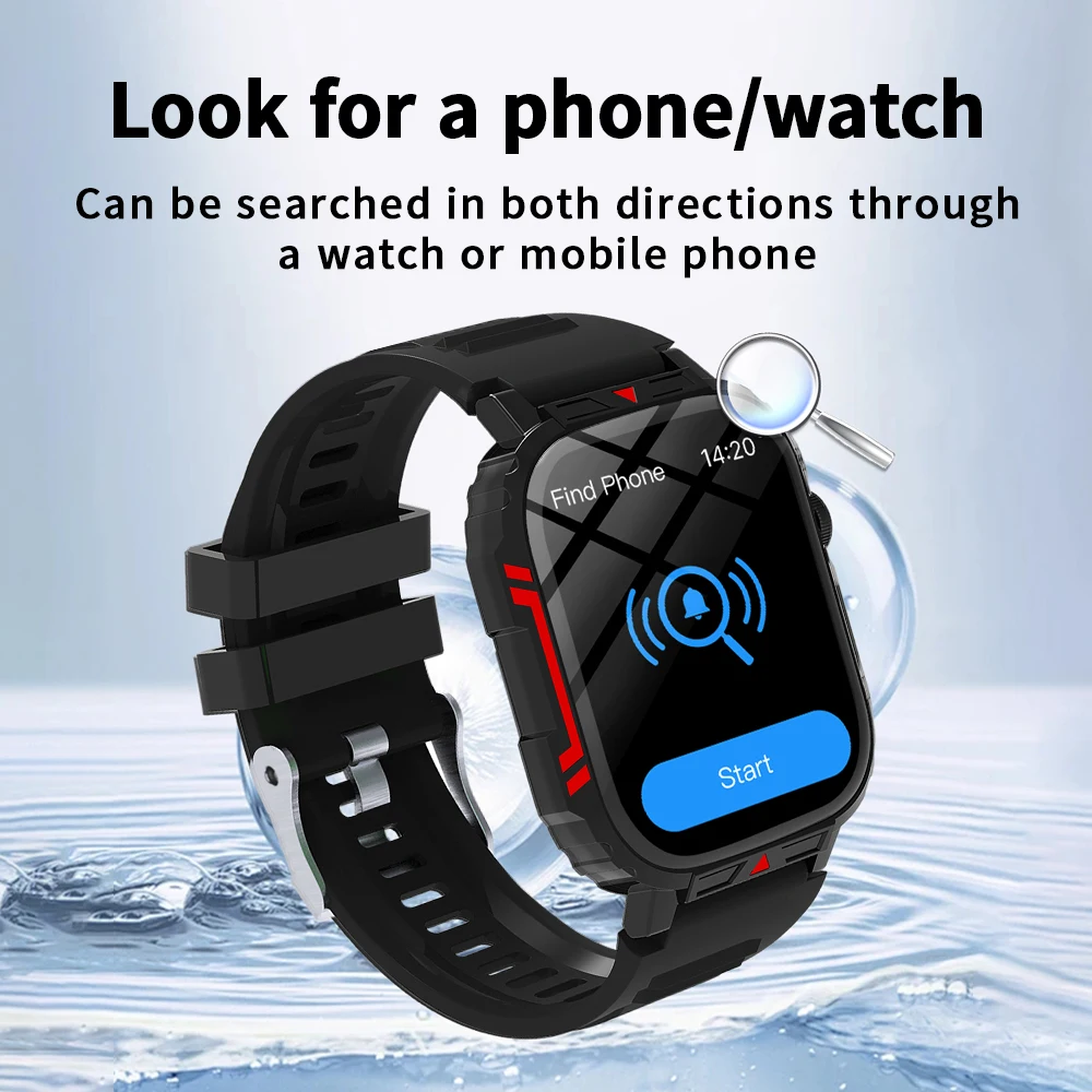 New Smart Watch 2.01''HD Touch Screen Sleep&Health BP Monitoring Bluetooth Call Fashion Sports Smartwatch For Women Men Gift
