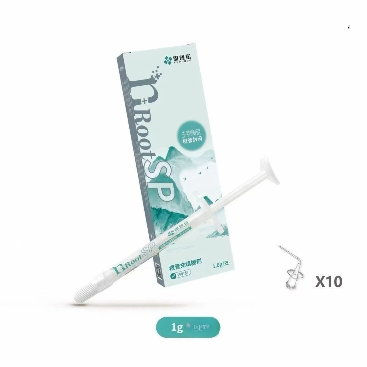Dental Materials Oral Materials Bioceramic Root Canal Filling Paste Enpuno SP Permanent Filling Compatible with Dental Gum Tips