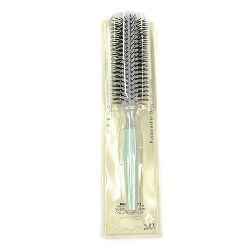 

Round Roller Comb Hair Combs Volume Hairbrush Curling Special Pear Flower Buckle Shape Straight Massage Hairdressing