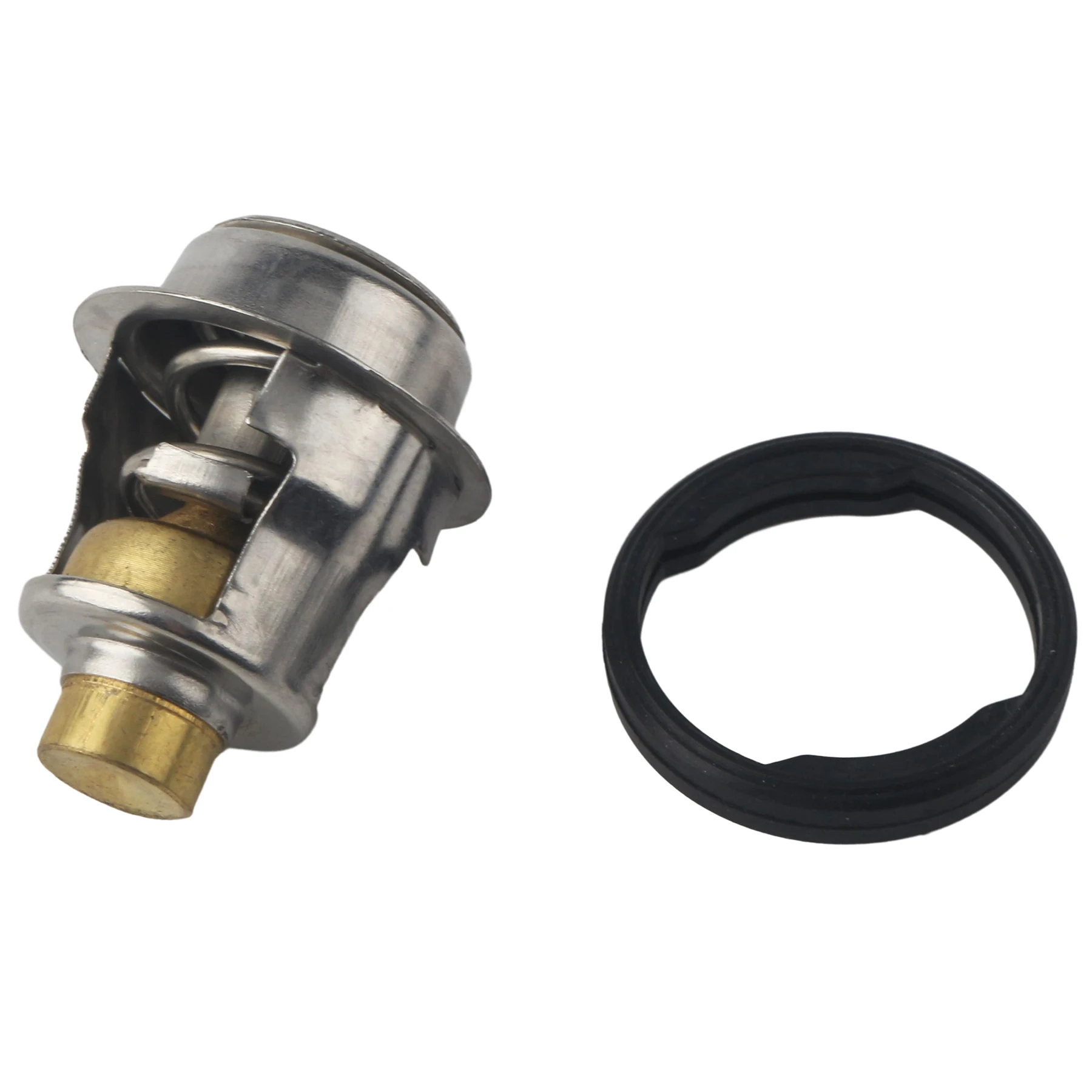 소카스 마린 아웃보드 140 ° F 60번 ° 에빈루드 존슨 OMC 9.9 10 15 20 25 30 35 40 50 55 60 65 70 HP용 C형 서모스탯 (5031758 0769184)