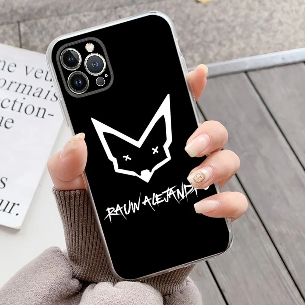 R-Rauw A-Alejandr Phone Case Silicone Soft for iphone 15 14 13 12 11 Pro Mini XS MAX 8 7 6 Plus X XS XR Cover