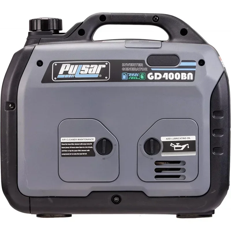 DD2Pulsar Products GD400BN، 4000W محمول فائق الهدوء وقود مزدوج وقدرة متوازية، RV جاهز، متوافق مع CARB