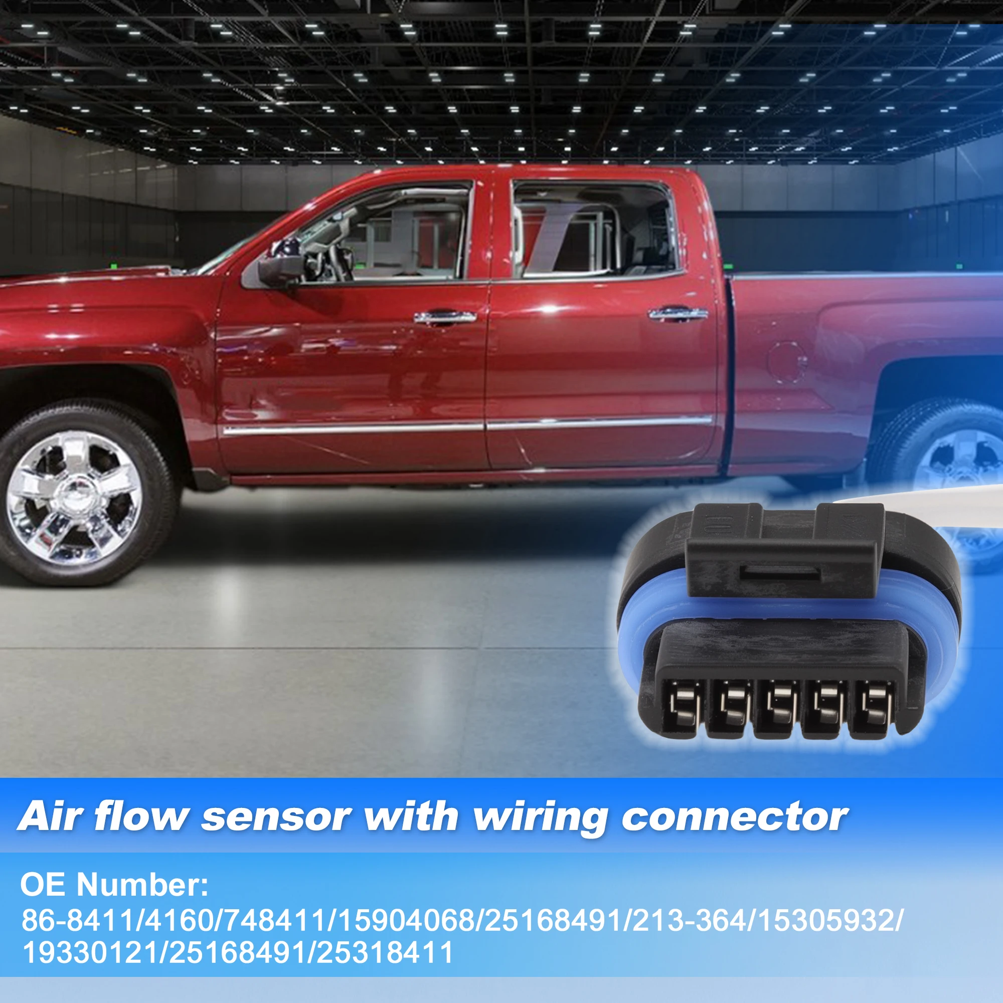 UXCELL For Buick Rainier CXL 5.3L V8 - Gas 06-07 86-8411 Mass Air Flow Sensor Connector