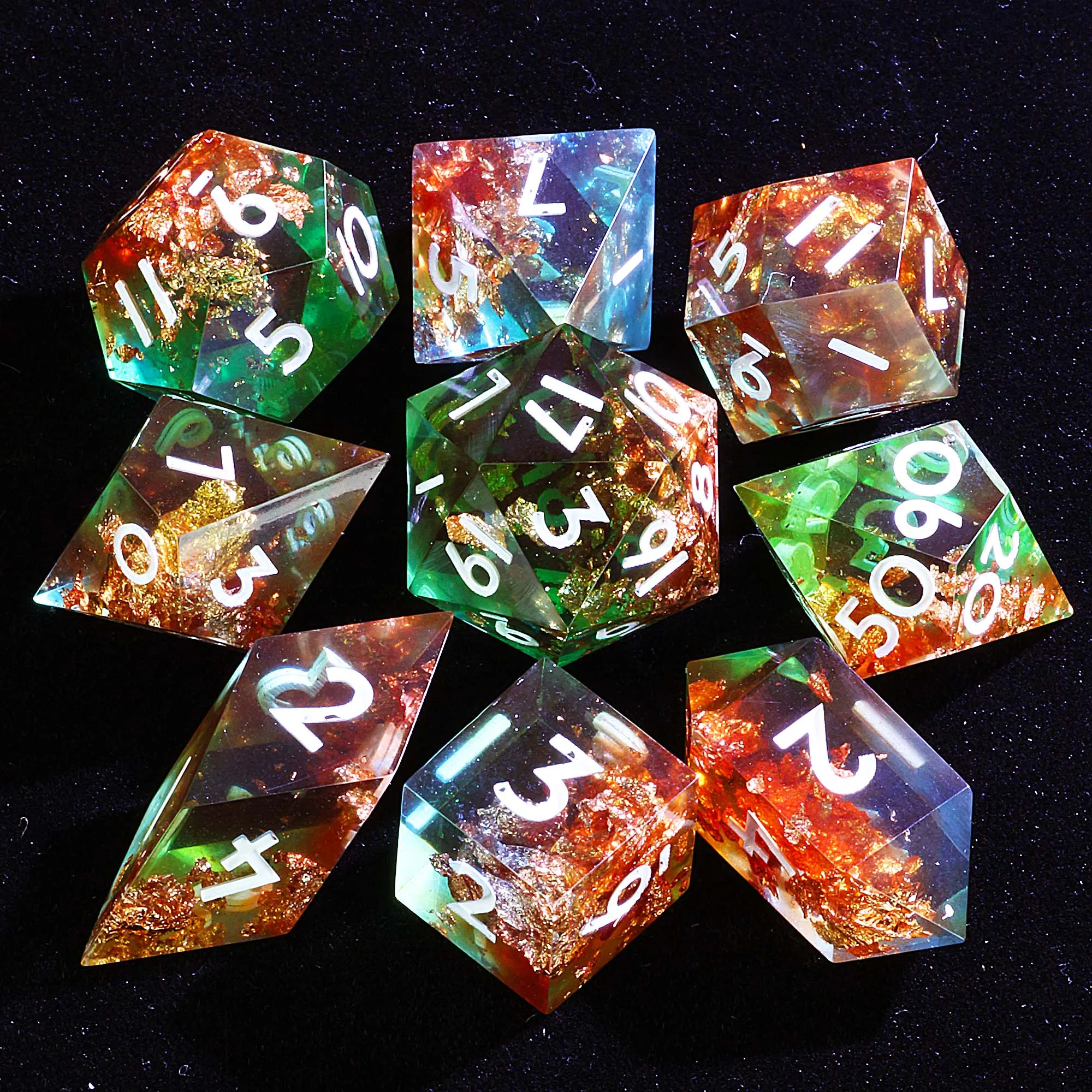 9 Polyhedral Dice S… - image
