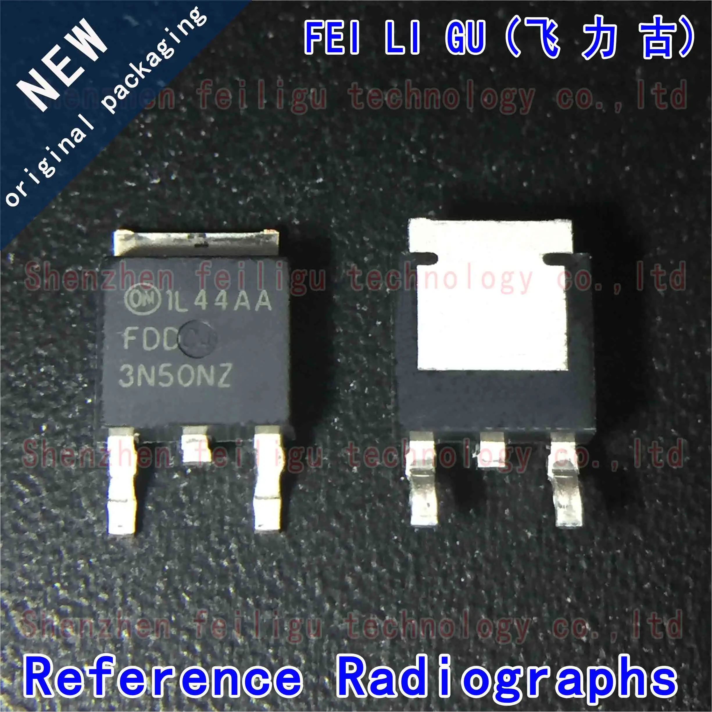 1 ~ 30 Stuks 100% Nieuwe Originele Fdd3n50nztm Fdd3n50nz 3n50nz Pakket: To-252 500 V 2.5a N-Kanaal Mosfet