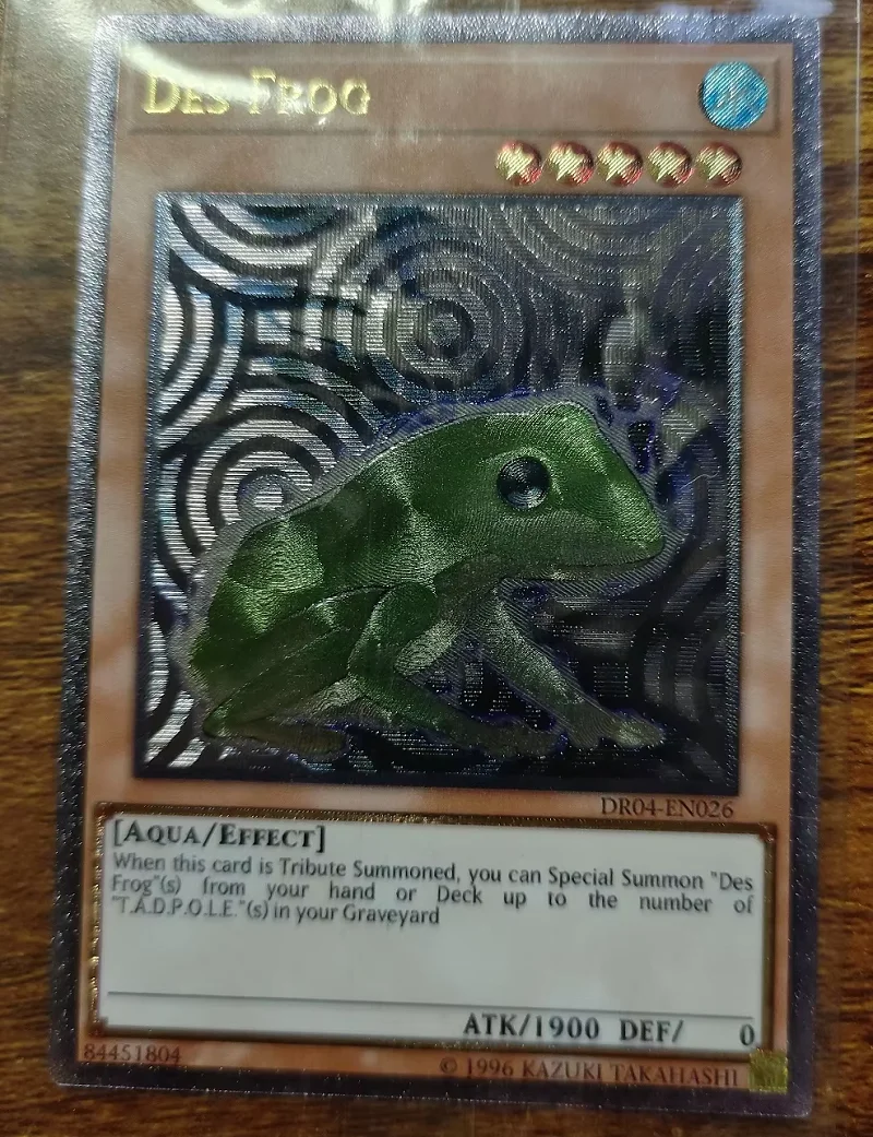 yugioh des frog deck Yu-Gi-Oh! - D.3.S. (SOI-EN036) - Shadow of Infinity - Unlimited Edition All cards will be carefully packed for safe transit North America WCQ Top 32