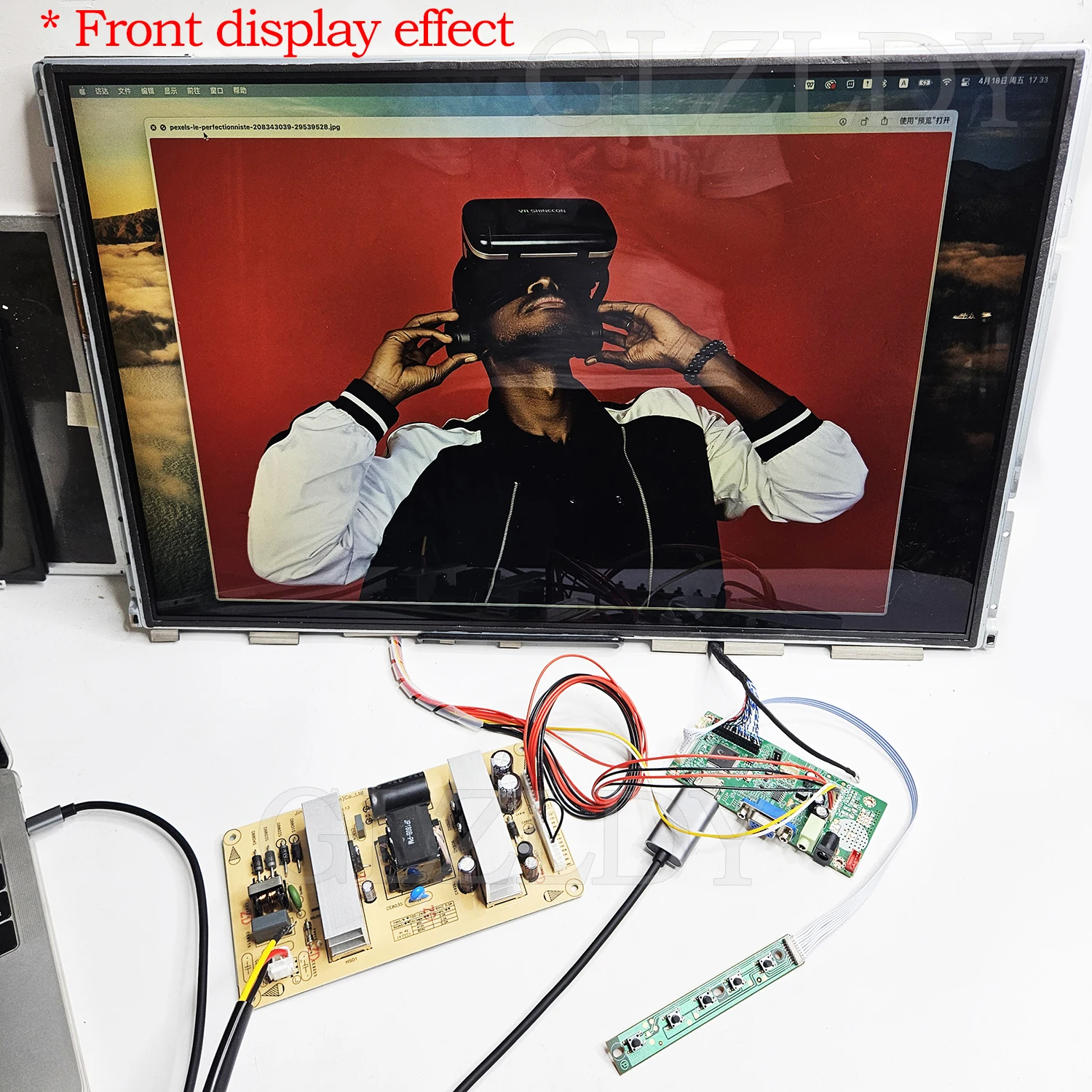 Controller Driver Board HDMI+VGA Monitor For iMAC A1225 24" LM240WU2-SLA2 / LM240WU2-SLB1 / LM240WU2-SLB3 LCD Screen with Power