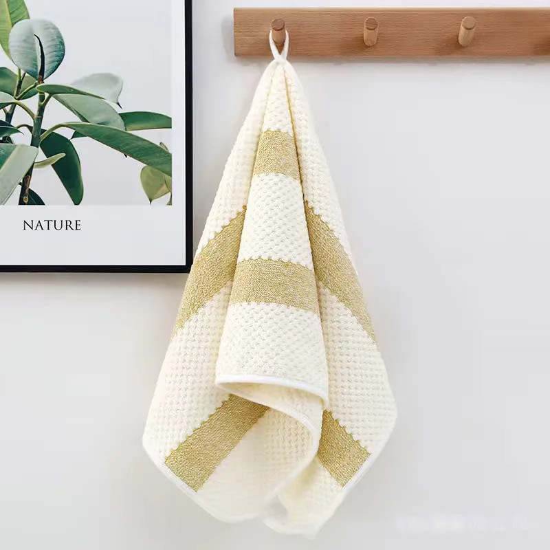 4pcs Soft and Absorbent Hand Towel for Quick Drying Hanging and Multifunctional Cleaning