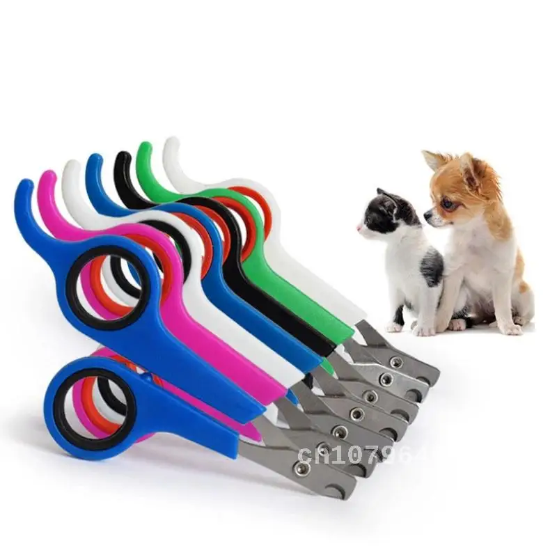 

Professional Multicolor Stainless Steel Pet Dog Cat Nail Clipper Grooming Cutter Scissors Clippers for Dogs Cats Puppy