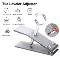 Tile Height Regulator Adjustable 1-5.5cm Wall Ceramic Tile Locator 250KG Support Galvanized Steel Tile Lifter Leveling Device