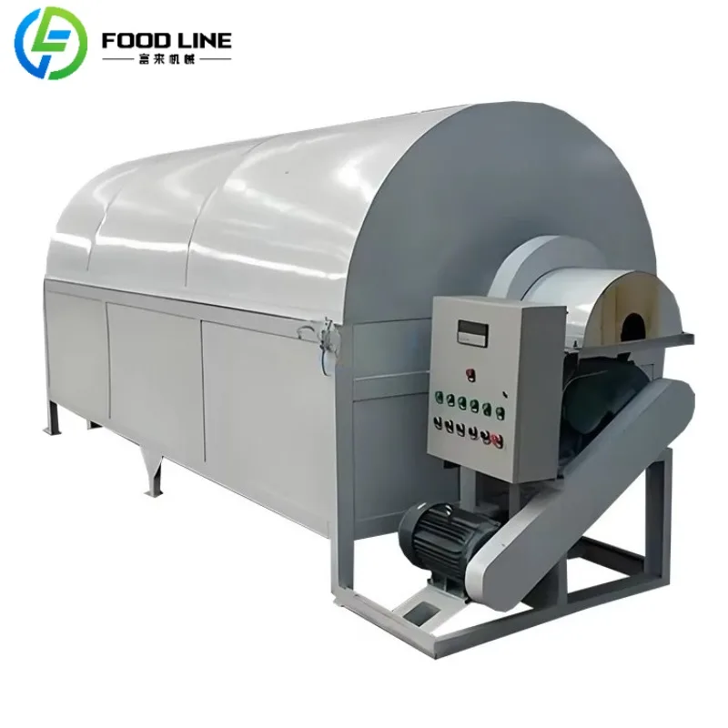 Advanced Small Wood Sawdust and Paddy Dryer Machine Rotary Drum for Food Processing for Wood Chips Drying