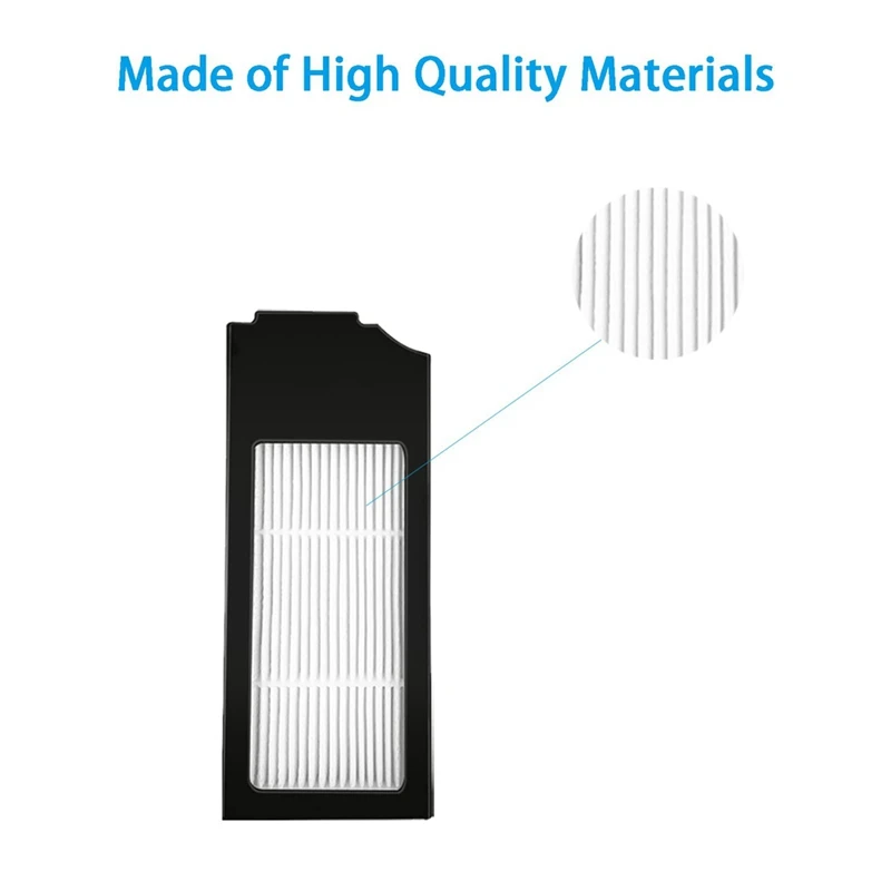 Conjunto de substituição do aspirador, escova principal e lateral, filtro HEPA para Ecovacs X1, Omni, X1, Turbo, 1 conjunto