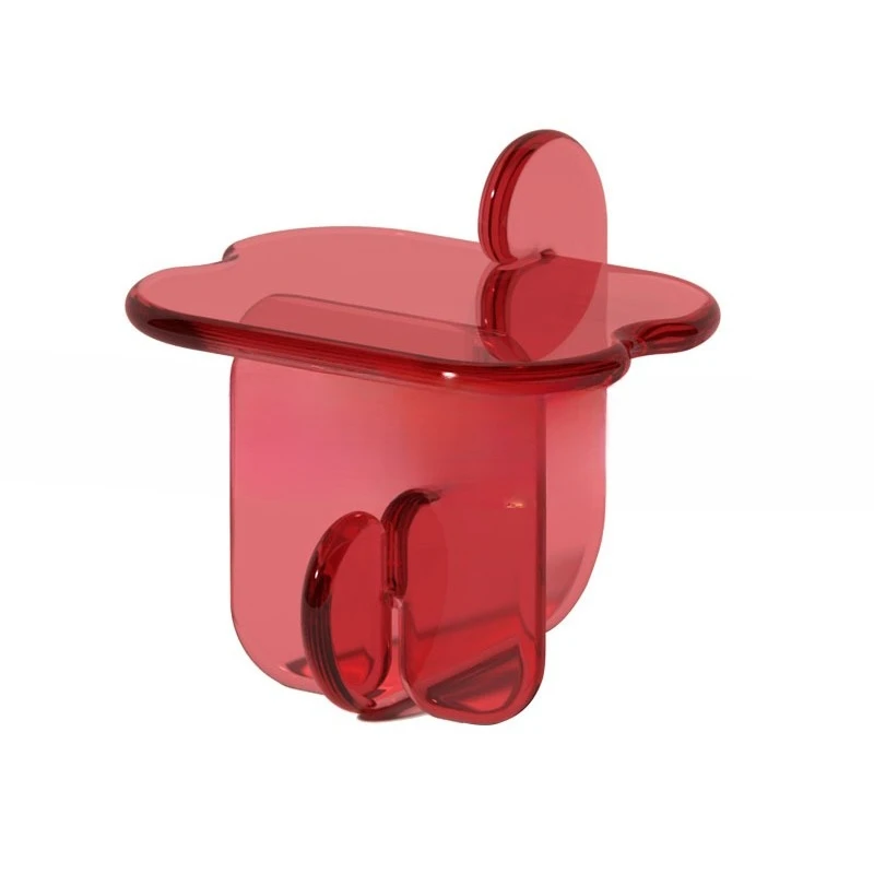 Simple modern jelly creative acrylic coffee table, designer exhibition hall home sofa