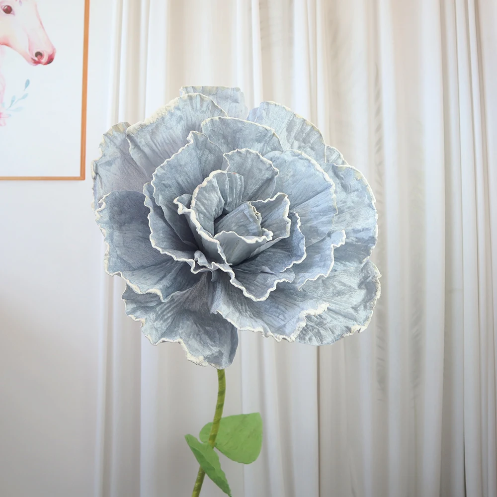 Velvet Rose Bouquet Props for Decoration, Artificial Flowers, Wedding, Proposal, Ceremony, Party Supplies, High Quality, 40cm