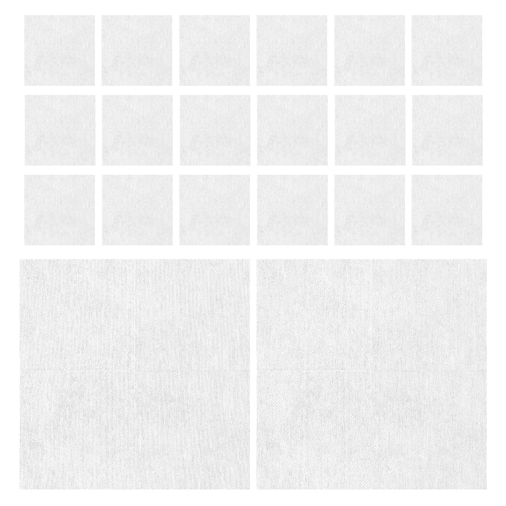 

100Pcs Non Woven Fabric Pads Soft Makeup Remover Pads for Face Toner Application Facial Cleansing Disposable Cotton