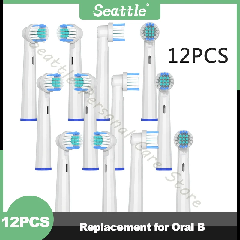 

12 шт., сменные насадки для электрической зубной щётки Oral B