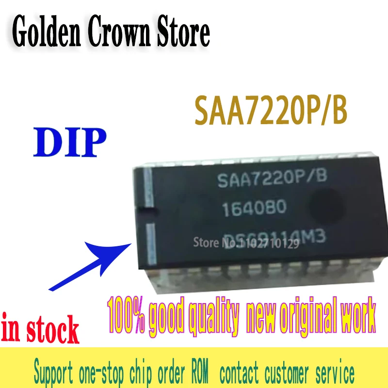 

1pcs/lot SAA7220P/B SAA7220 DIP-24 100% new original In Stock