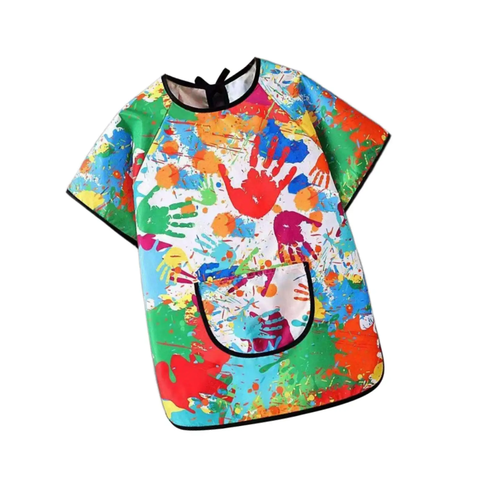 Kids Art Smock Waterproof Apron for Painting Drawing with Pocket for Children Boys Girls Home School Art Class Supplies