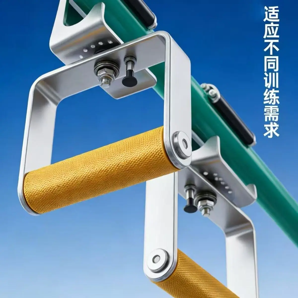 Rotatable Pull‑Up Handle, Swivel Grip Accessory for Cable Machine, Fitness Equipment Part for Strength Training Gym Workout