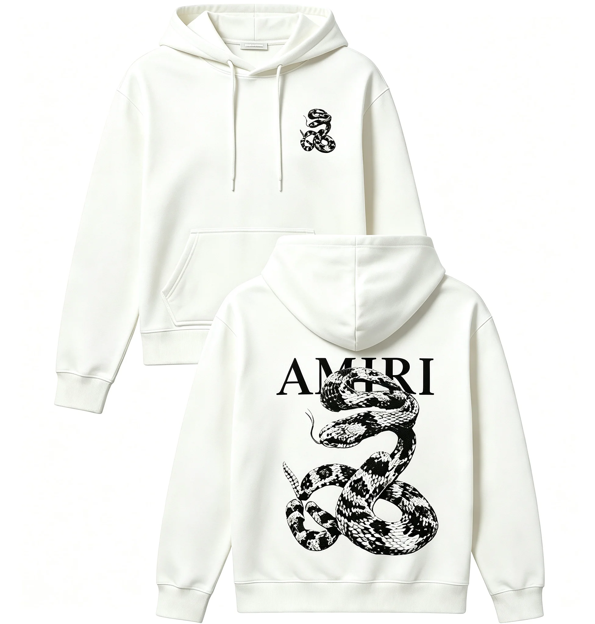Snake Graphic Loose hoodies Li - огляд і ціна Winter Clothing Wholesale