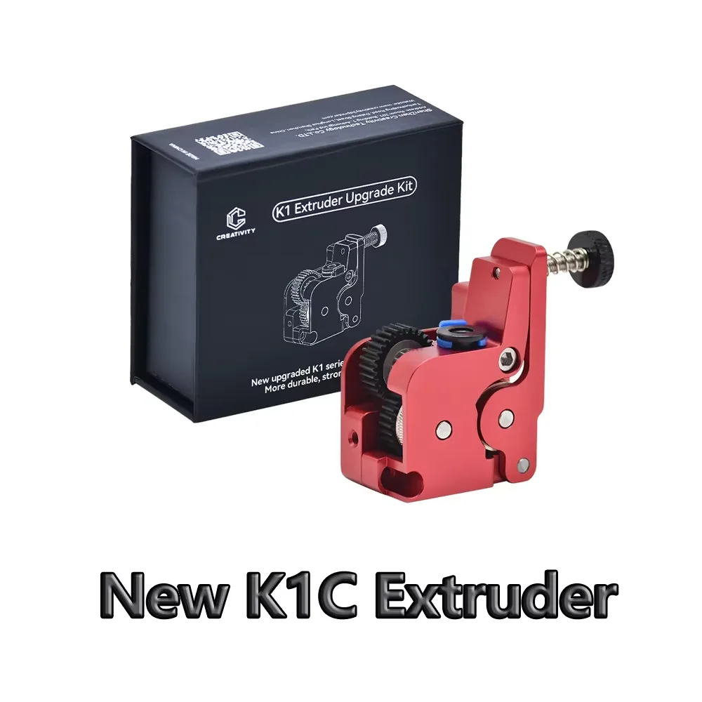 

New K1/K1MAX/K1C Extruder Upgraded KIT Parts All Metal Design Extruder Dual Gear Drive Extrusion Stepping Motor 1.8 No Motor