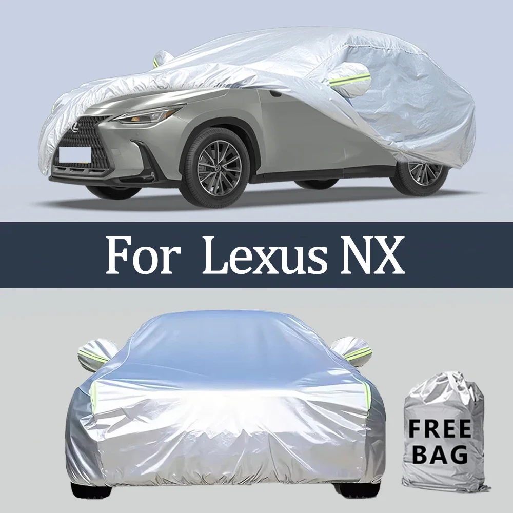 

For Lexus NX Car Cover Outdoor Protection Covers Snow Sunshade Waterproof Dustproof Exterior UV Car Accessories