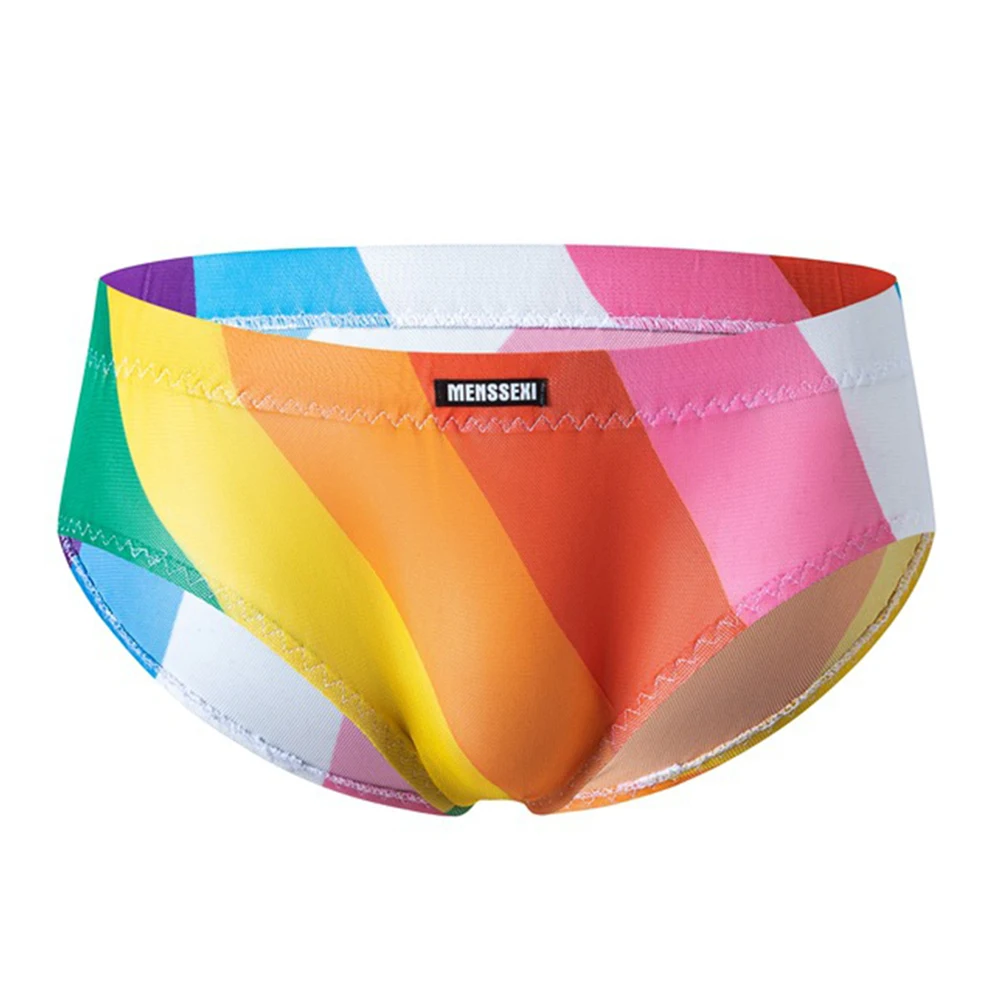 ملابس داخلية للرجال متعددة الألوان، ملابس داخلية شفافة للرجال، ملابس داخلية قابلة للتنفس، طراز كلاسيكي مريح #5