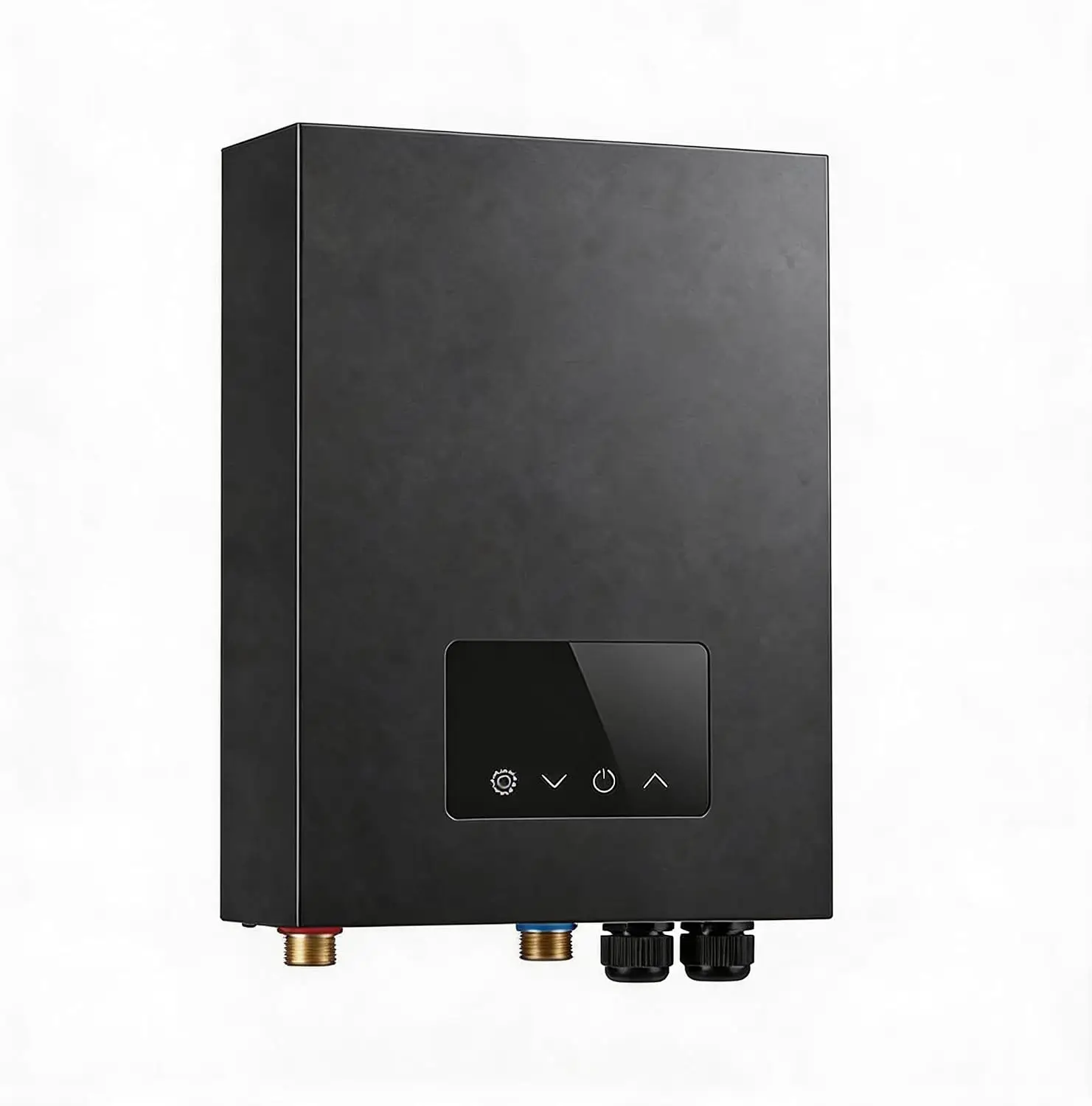 TWISTER.CK 18kW 240V Tankless Electric Water Heater – Whole House Instant Hot Water, LED Digital Display, Self-Modulating, 86°F–140°F, Wall Mounted, for Apartment, Shower, Kitchen & Bathroom